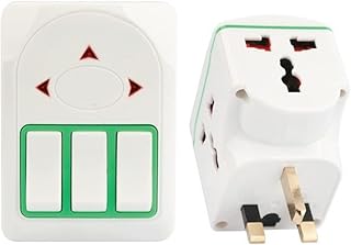 Bella 3 -way versatile adapter with individual switches, indicators and 13atm socket.. DIAYTAR NIGERIA: Your trusted e-commerce partner with extensive product choices and affordable delivery.