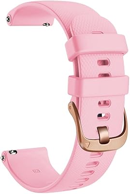 Wscebck 18mm Soft silicone watch strap for Garmin Active S Move 3S Sports Sport Wat.. Enjoy effortless shopping and speedy delivery with DIAYTAR Nigeria.