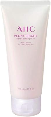 Face cleaning mousse Ahc Peony Bright for bright and brilliant skin care of Korean skin with vitamin C 140 ml.. DIAYTAR NIGERIA makes online shopping accessible to all with budget-friendly prices and reliable delivery.