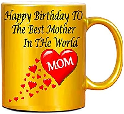 Goldly golden printing personalized gift cup for special birthday occasion with photos- (330.. DIAYTAR NIGERIA: Creating access to affordable products for every Nigerian with our swift delivery service.