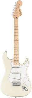 Electric guitar Stratocaster Square Infinity, Olympic white, maple touches.. Shop with purpose at DIAYTAR NIGERIA and receive products at unbeatable prices within the week.