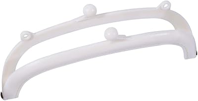 Guangming - 16.5 cm Semi -circular White Color Candy Arc In Plastic Arc Facing Craft Bag Handbag Accessories Sale in Bag Accessories Bag Frame.. Quick delivery. Quality products. Great deals. That’s DIAYTAR Nigeria.