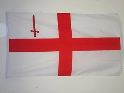 Flag of the city of London, flag of the city of London, 3 x 5 feet - City of London - England flags 90 x 150 cm - Banner 9 x 1.5 m.. Shop from our extensive catalog at DIAYTAR NIGERIA and enjoy doorstep delivery in just 5-8 days.