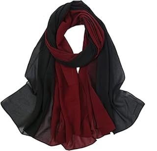 Soft degraded silk moussle scarf for long scarf female.. Need it fast? Need it cheap? Choose DIAYTAR Nigeria.