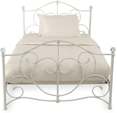 Lit Simple Homes R Us Fern - Blanc - Matelas 120 10 200 900 (Not Inclus).. Shop with confidence on DIAYTAR Nigeria — quality products and timely delivery.