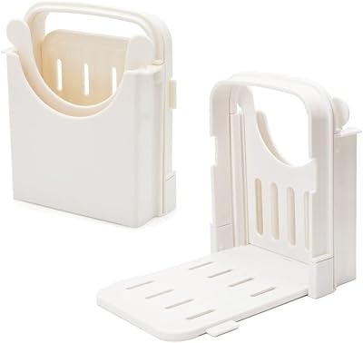 Bread slicer, bread slicer guide, bread/barbecue/bread slicer, sandwich bread slicer, foldable and adjustable bread slicer with 5 slices of thickness.. Shop the smart way with DIAYTAR Nigeria — fast delivery, affordable everything.