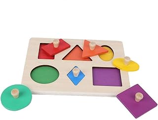 Puzzle of educational wooden construction blocks for children, Montessori toys for children of 1, 2 and 3 years old, girls and young boys.. Nigeria's fastest-growing e-commerce site offers unbeatable prices and delivery within 8 days.