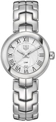 Link woman watch, stainless steel, Roman numerals, silver, bracelet.. Shop with confidence at DIAYTAR NIGERIA, enjoying competitive prices and delivery within 8 days.