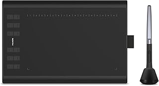 Inspiroy H1060p Inspiroy graphics tablet, 10 x 6.25 inches, with sensitive pressure of 8192 pressure without battery and 12 call keys dedicated for Mac and PC with Windows and Android.. Experience the power of choice with DIAYTAR NIGERIA's vast catalog and affordable 5-8 day delivery.