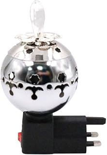 Bosidine electric incense burner with oud scent, 4 colors - 1042 (silver).. Your everyday shopping destination, DIAYTAR NIGERIA offers unbeatable value with quick delivery times.