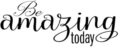 Wall sticker - Wall vinyl Be Amazing Today - 30 "X 12" for bedroom, living room, kitchen, easy to install and remove.. DIAYTAR NIGERIA makes online shopping accessible with our budget-friendly prices and reliable shipping.