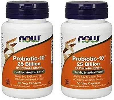 Now Probiotic -10 25 billion - 50 vegetarian capsules, pack of 2.. DIAYTAR NIGERIA: Where every shopping need is fulfilled with affordable prices and nationwide shipping.