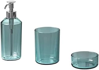 IKEA 3-room bathroom accessories set with teeth and tray soap.. Transform your online shopping experience with DIAYTAR NIGERIA's affordable and diverse marketplace.