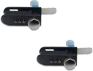 Set of 2 mini 3 -digit cabinet locks - Mechanical lock for digital camera for drawers, metal cabinet classification box, home office tool box, iron safety lock.. DIAYTAR NIGERIA delivers more than products - we deliver affordable solutions within days.