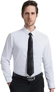 RIOX United Long Sleeve Hot shirt for Men, Shirt buttoned classic cut (White 1, L).. No more overpriced stores — DIAYTAR Nigeria brings the best to your door.