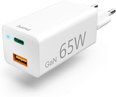 Mini charger Hama Fast 65 Watts of Gan UK, White, 73210293.. DIAYTAR NIGERIA transforms dreams into deliveries with our affordable prices and 5-8 day shipping.