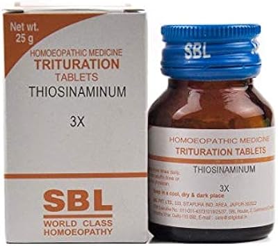 Sbl thiosinaminum 3x (25 g) - pack de 5 flacons.. DIAYTAR NIGERIA delivers what you want at prices you'll love, all within 5-8 days nationwide.