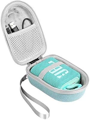 Rigid Sanven travel case for portable bluetooth speaker JBL Go 3 (Blue).. Explore fashion, tech, home goods, and more on DIAYTAR Nigeria — always affordable, always fast.