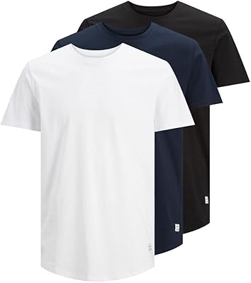 T-shirt J. Genoa de Jack & Jones for Men, short sleeve t -shirt and MB Round Col - (3).. DIAYTAR NIGERIA: Connecting Nigerians with their needs through affordable prices and 5-8 day shipping.