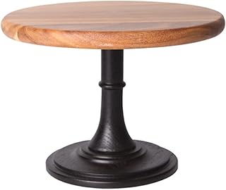 Support for wooden dessert cakes with 10 "matt black metal base for cupcakes and pastries, cake accessories for weddings, birthdays, celebrations, baby showers and birthdays.. Experience DIAYTAR NIGERIA, where extensive product variety meets pocket-friendly prices and reliable delivery.