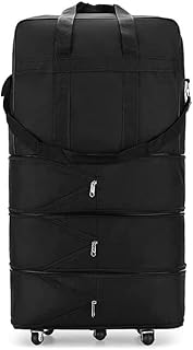Extensible Luggage Artoo - Travel and roller business baggage, foldable, black, stretch baggage with wheeled suitcase.. Shop with confidence at DIAYTAR NIGERIA, enjoying competitive prices and delivery within 8 days.