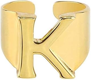 Women's necklace with pendant in the shape of a large gold letter with name, engagement ring, adjustable party display, color: b and s (color: a).. Embrace a new era of online shopping with DIAYTAR NIGERIA's extensive range and budget-friendly prices.