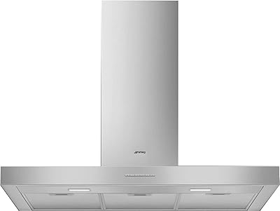 SMEG KBT900XE, flat chimney hood 90 cm - Stainless steel wall decoration - Guarantee one year.. Your one-click solution to affordable shopping, DIAYTAR NIGERIA delivers quality products nationwide.