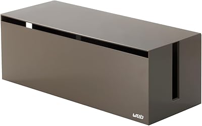 Yamazaki Home 2709 Outlet Box Storage Organizer for cords, protective cover, single size, gray.. Experience the convenience of online shopping with DIAYTAR NIGERIA's reliable 5-8 day delivery service.