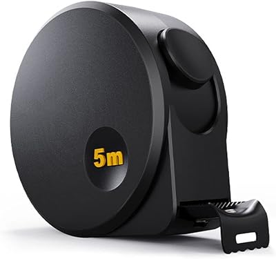 Chifuku digital tape meter, multifunctional portable measurement tool in black carbon steel (5m).. Experience the convenience of online shopping with DIAYTAR NIGERIA's reliable 5-8 day delivery service.
