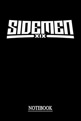 Sidemen notebook: Black SDMN notebook | 6x9 | 120 virgin pages.. DIAYTAR NIGERIA: Where value shopping meets reliable 5-8 day delivery across the nation.