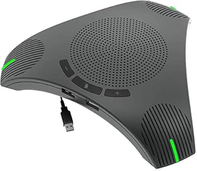 MICROPHONE Professional LAWS OF CONFERENCE USB, Intelligent DSP microphone with omnidirectional noise reduction at 360 degrees for video meeting (microphone + speaker + distributor).. DIAYTAR NIGERIA revolutionizes e-commerce with our affordable prices and dependable delivery timeframes.