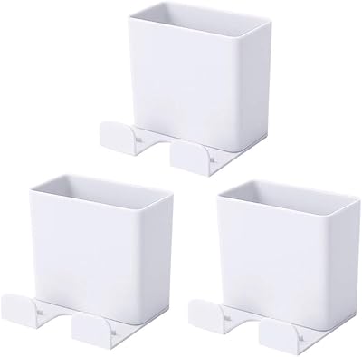 3 -piece Himlublu Wall telephone case loading support storage container remote control support for living room kitchen bedroom (white).. Explore fashion, tech, home goods, and more on DIAYTAR Nigeria — always affordable, always fast.