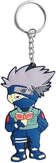 Hatake Kakashi keychain - Hanging PVC keychain - multicolored, 4 inch, multicolored, 4 inch.. Discover unbeatable variety on DIAYTAR Nigeria — shop today, delivered this week.