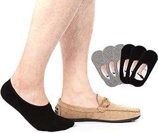 6 pairs of invisible moccasses invisible non -slip fine for men, black and gray, l and xl.. Shop the future with DIAYTAR NIGERIA - thousands of products, unbeatable prices, delivery within a week.