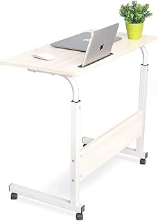 Multifunctional mobile table for laptop with modern design for desktop and computer with adjustable height and support for iPad and marav-aia mobile phone, size 80 x 40 cm.. DIAYTAR NIGERIA: Connecting Nigerians with affordable products through our expansive e-commerce platform.