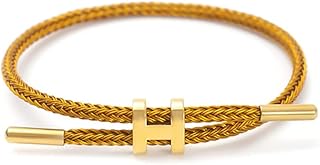 Fashionable adjustable bracelets for women and girls, gold -plated flash in titanium steel, jewelry gift in metal cable, without precious stones.. Shop across categories with ease at DIAYTAR NIGERIA, delivering affordability within the week.