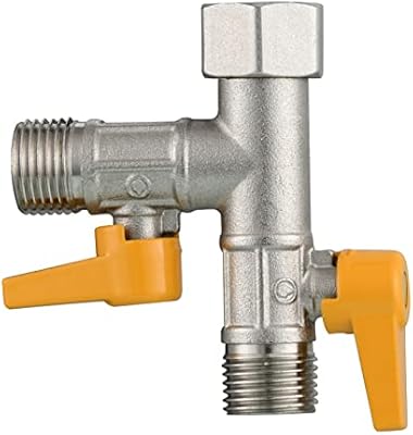 T -shaped brass water distributor, shower potato stop tap for shower head and shower hose, 1 room.. Experience shopping freedom with DIAYTAR NIGERIA's vast selection and 5-8 day nationwide delivery service.