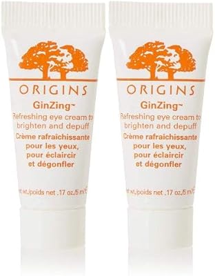 Origins Ginzing Cream refreshing eyes to lighten and deflate the skin 0.17 Oz 5 ml (Lot of 2) per origins.. Experience the convenience of boundless shopping with DIAYTAR NIGERIA's vast selection and quick delivery.
