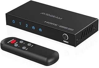 HDMI 2.1 8K 60 Hz adapter, HDMI Avidgram 2 in 1 adapter with IR remote control, 2 4K 120 Hz ports, 8k 48 gbit/s support for Xbox Series: False,.. Shop with purpose at DIAYTAR NIGERIA and receive your purchases at unbeatable prices within the week.