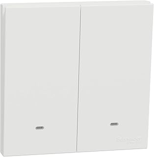 Schneider Electric Avataron C switch with Fluorescent Localizer E8732L1F_We, 2 gangs, 16ax white 250 V 1.. DIAYTAR NIGERIA: Your partner in affordable shopping with nationwide delivery in just 5-8 days.