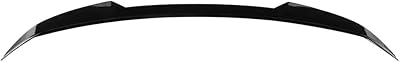 Shiny rear rear trunk lid for rear trunk beak suitable for JDM V style for Toyota Camry XV70 2018-2020 Black.. Experience retail therapy without the financial stress at DIAYTAR NIGERIA's affordable e-commerce platform.