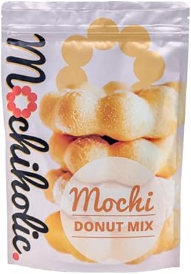 Original donut mixture recipe - Rice flour with low calorie and sugar content - essential nutrients - 12 oz of healthy daily snacks by Mochiholic (1).. DIAYTAR NIGERIA: Bringing the marketplace to every Nigerian with affordable prices and quick delivery.
