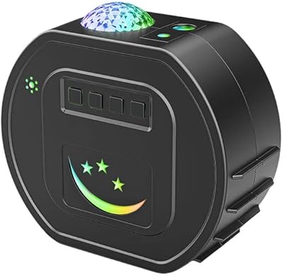 Bluetooth lighting projector Amater 5-in-1 with 10 lighting modes and starry night light for playgrounds and home cinema and remote control.. Shop with purpose at DIAYTAR NIGERIA and receive quality products at budget rates within 8 days.