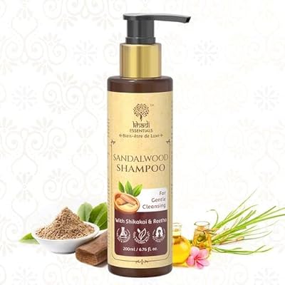 Hair shampoo with pink sandalwood with geranium oil, vetiver and bingraj for strengthening and growth of hair, 200 ml of paraben -free cleansing liquid.. Every order, every item — DIAYTAR Nigeria delivers fast and reliably.