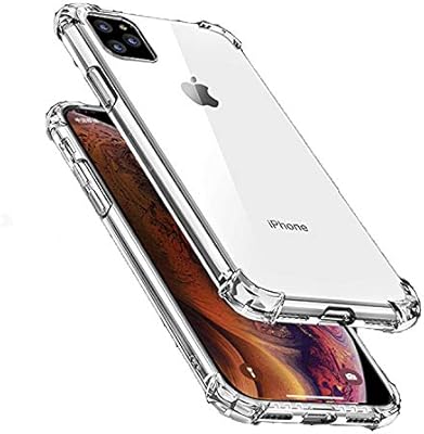 Transparent shell for iPhone 12/pro, [Shock absorption] [Striped resistant] [Military quality protection] Flexible TPU frame, for iPhone 12 models (2020 version), transparent 6.1 \ ".. DIAYTAR NIGERIA brings the marketplace home to you with affordable prices and delivery in 5-8 days.