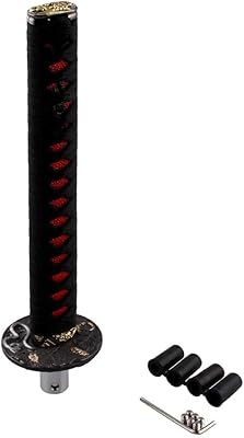 Katana Ryan Star Auto Parts, sword of 265 mm chrome samurai, black and red.. Shop efficiently with DIAYTAR NIGERIA, offering thousands of products at unbeatable prices delivered promptly.
