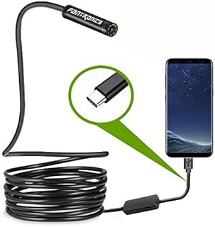 Snake inspection camera, Fantronics 2.0MP IP67 Waterproof USB C, Type C camera with 8 adjustable LED lights for (1.9 feet) Samsung Galaxy S9/S8, Google Pixel, Nexus 6p (not for iPhone).. DIAYTAR NIGERIA: Your partner in affordable e-commerce with dependable delivery across Nigeria.
