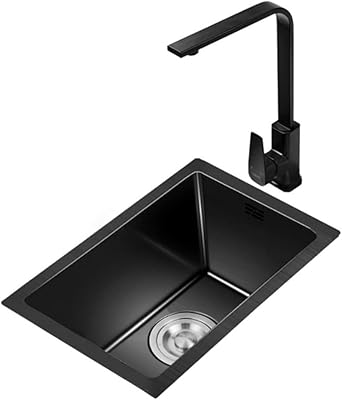 Handmade kitchen sink Small stainless steel sink 304 Kitchen sink under counter Small sink (color: black, size: 28 x 42 cm).. From tech gadgets to groceries, DIAYTAR Nigeria is your all-in-one online store. And the best part? Delivery happens fast — between 5 to 8 days.