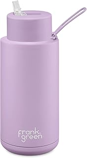 Reusable bottle lined in ceramic Frank Green Lilac Haze with cover.. Discover shopping reimagined with DIAYTAR NIGERIA's extensive catalog and 5-8 day delivery service.