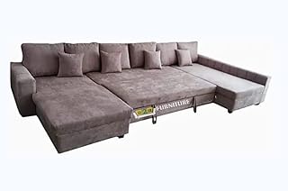 5-6-seater sofa bedroom-shaped in the form of R2R Furniture.. DIAYTAR NIGERIA: Where shopping meets satisfaction with affordable prices and prompt delivery services.